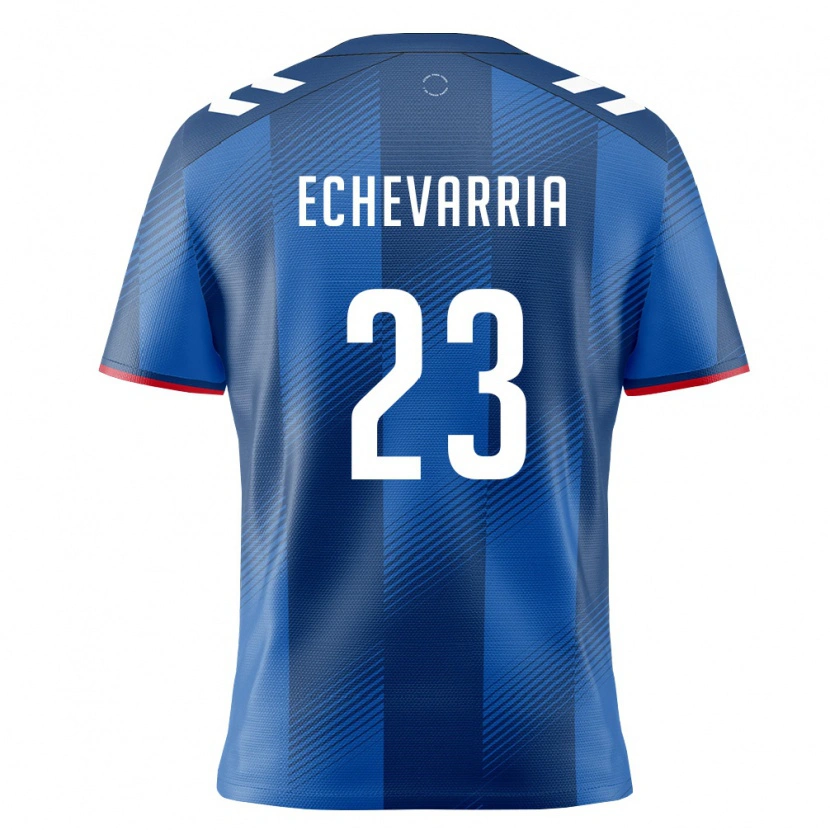 Danxen Dámské Portoriko Steven Echevarria #23 Královská Modrá Červená Bílá Domů Hráčské Dresy 26-28 Dres
