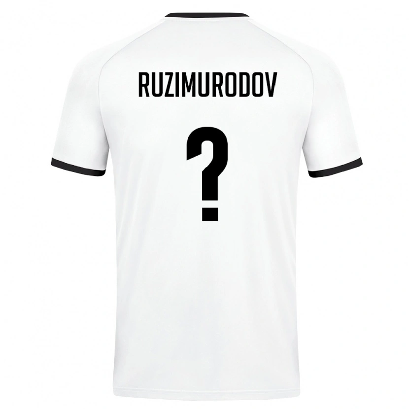 Danxen Dámské Uzbekistán Ruzimurod Ruzimurodov #0 Bílá Tmavě Zelená Daleko Hráčské Dresy 26-28 Dres