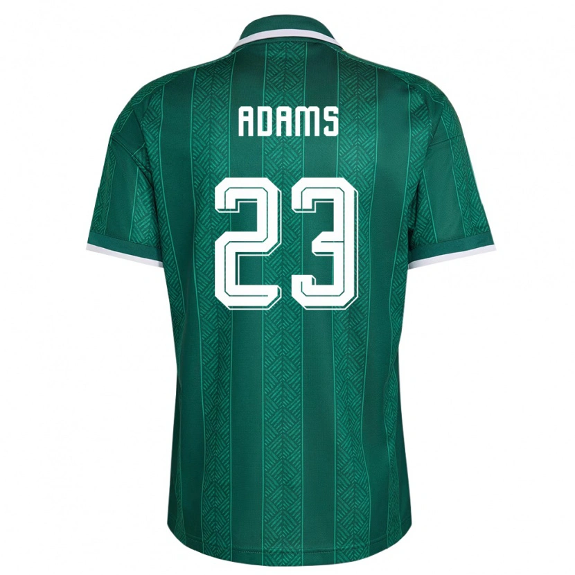 Danxen Dámské Jihoafrická Republika Jayden Adams #23 Zelená Bílá Zlatá Daleko Hráčské Dresy 26-28 Dres