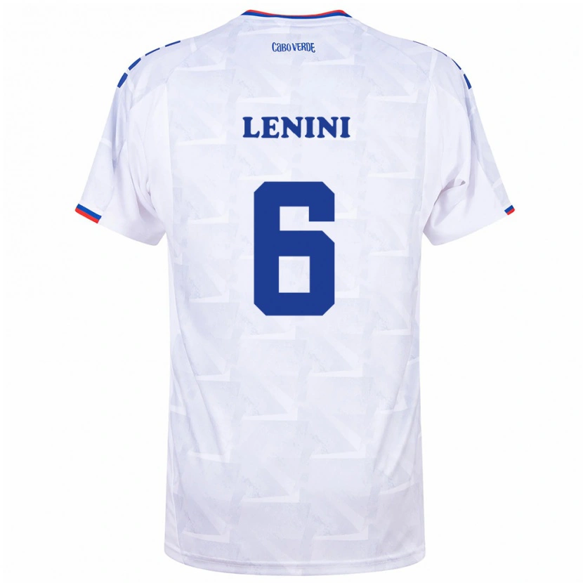 Danxen Dámské Kapverdy Kevin Lenini #6 Bílá Vínová Daleko Hráčské Dresy 26-28 Dres