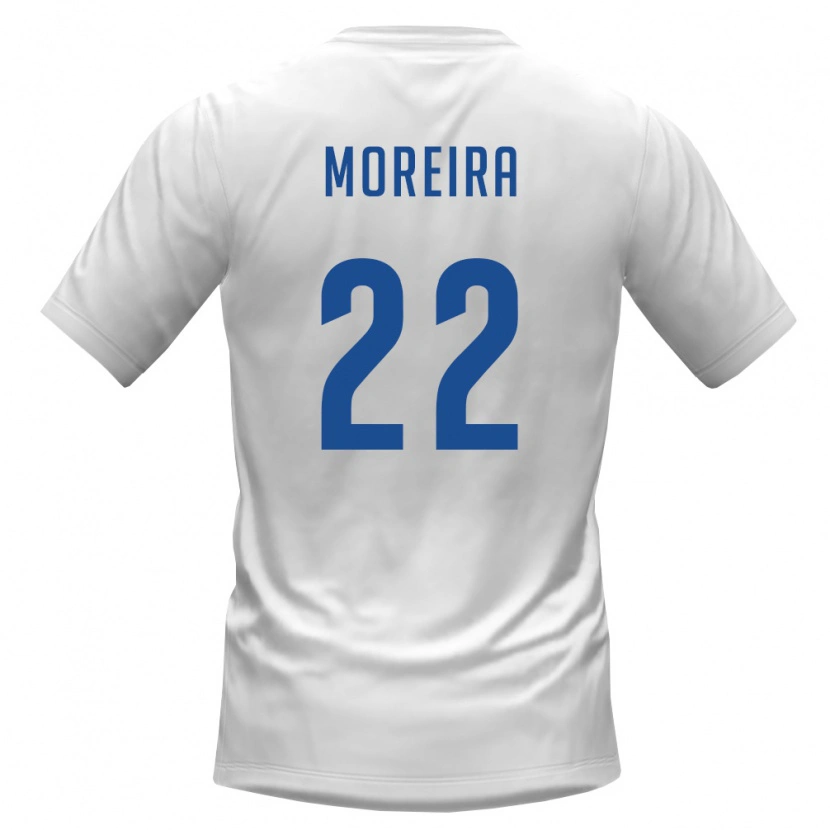 Danxen Dámské Kapverdy Steven Moreira #22 Bílá Vínová Daleko Hráčské Dresy 26-28 Dres