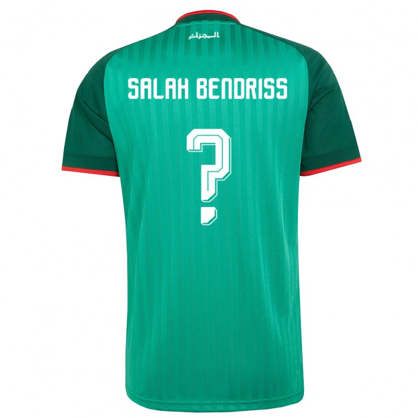 Danxen Dámské Alžírsko Kaïs Salah Bendriss #0 Zelená Červená Bílá Daleko Hráčské Dresy 26-28 Dres
