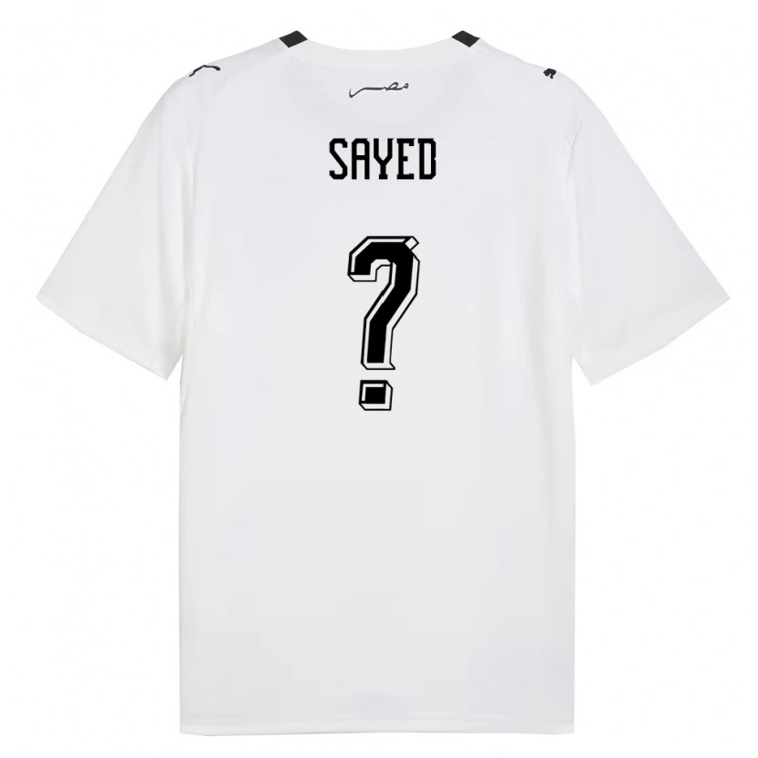 Danxen Dámské Egypt Ahmed Sayed #0 Bílá Šedá Černá Daleko Hráčské Dresy 26-28 Dres