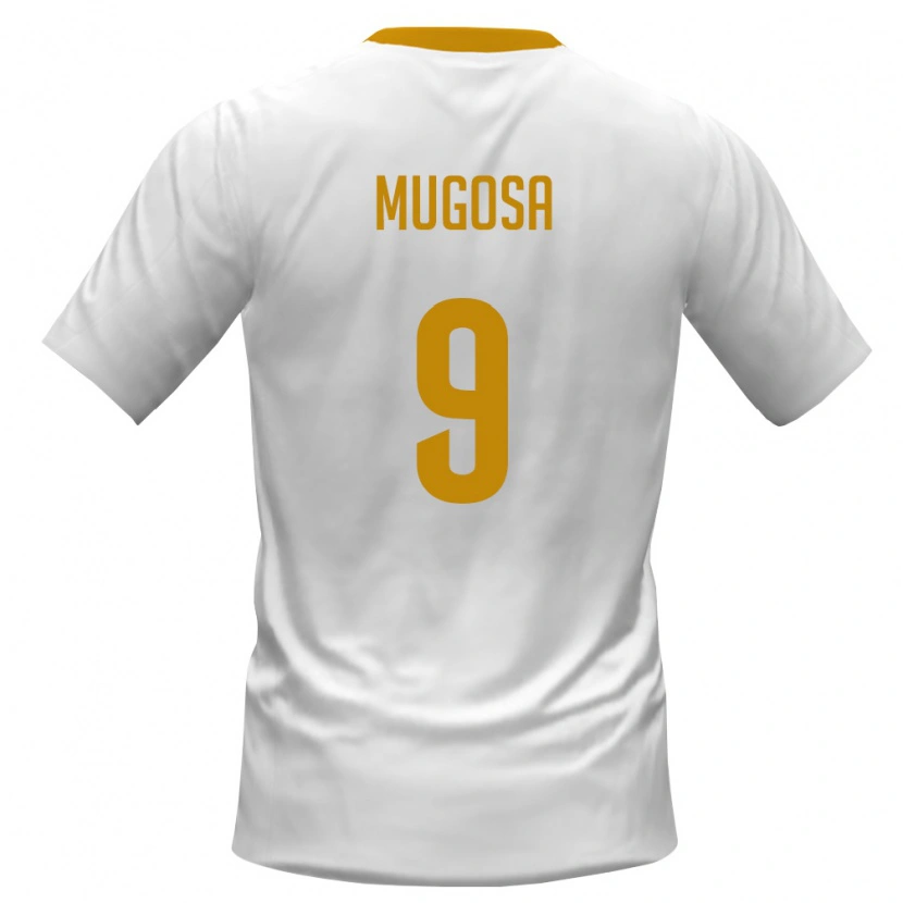 Danxen Dámské Černá Hora Stefan Mugosa #9 Bílá Červená Žlutá Daleko Hráčské Dresy 26-28 Dres