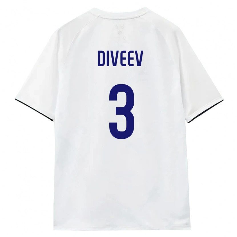 Danxen Dámské Rusko Igor Diveev #3 Bílá Hnědá Černá Daleko Hráčské Dresy 26-28 Dres