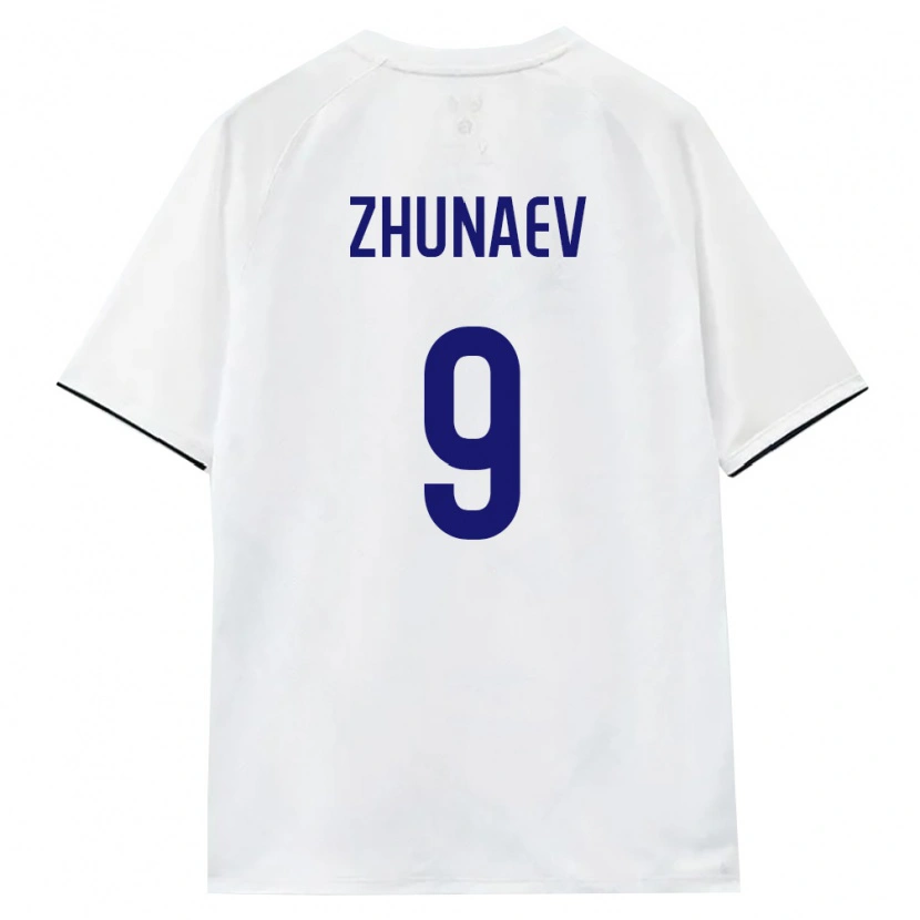 Danxen Dámské Rusko Ivan Zhunaev #9 Bílá Hnědá Černá Daleko Hráčské Dresy 26-28 Dres