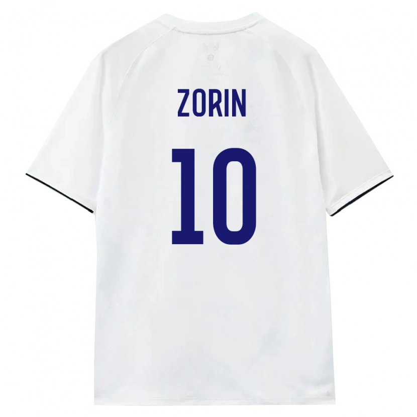 Danxen Dámské Rusko Daniil Zorin #10 Bílá Hnědá Černá Daleko Hráčské Dresy 26-28 Dres