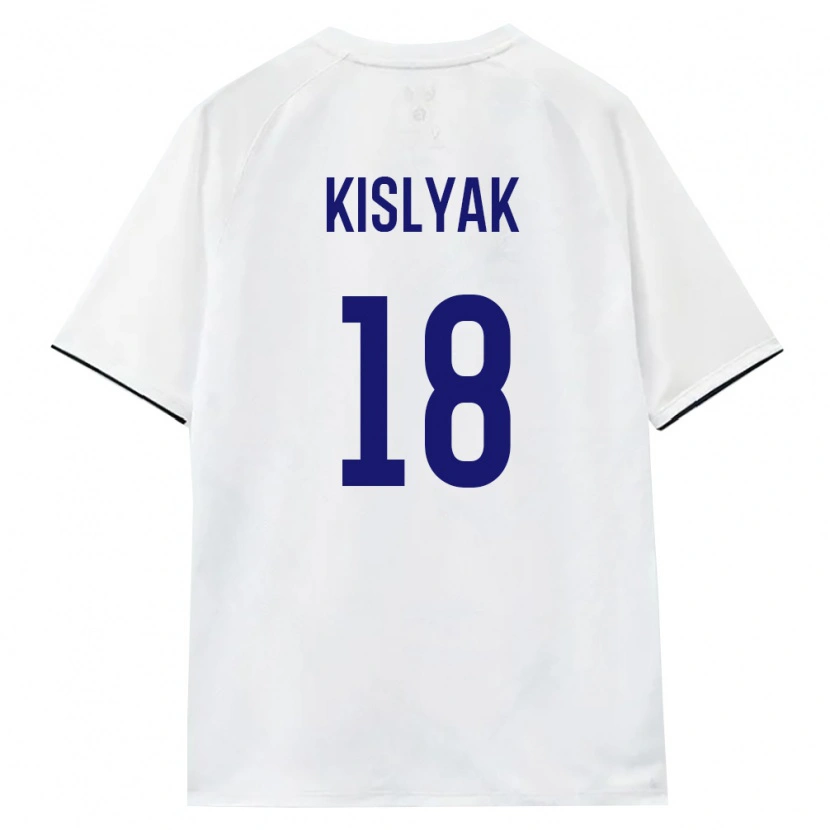 Danxen Dámské Rusko Matvey Kislyak #18 Bílá Hnědá Černá Daleko Hráčské Dresy 26-28 Dres