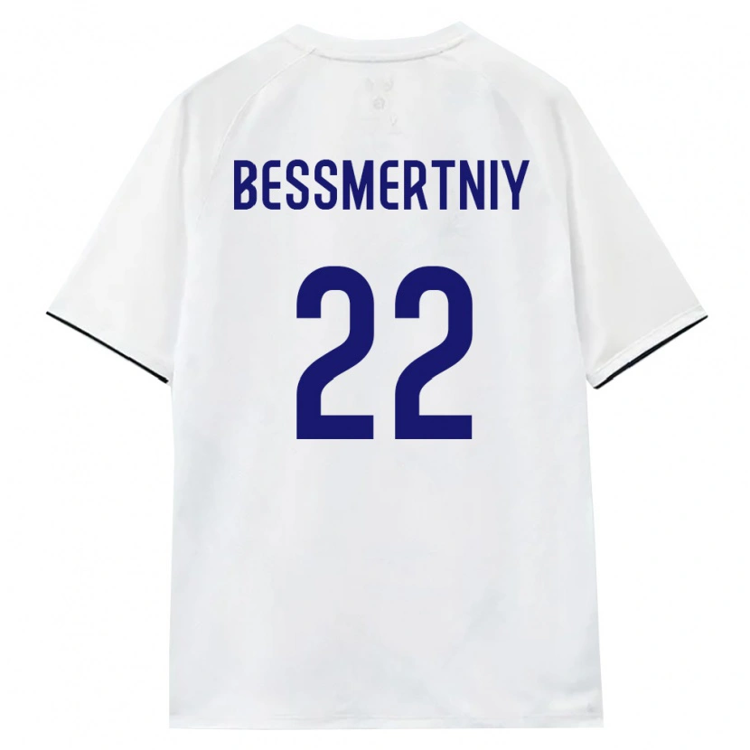 Danxen Dámské Rusko Stanislav Bessmertniy #22 Bílá Hnědá Černá Daleko Hráčské Dresy 26-28 Dres