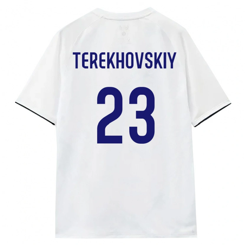 Danxen Dámské Rusko Ignat Terekhovskiy #23 Bílá Hnědá Černá Daleko Hráčské Dresy 26-28 Dres