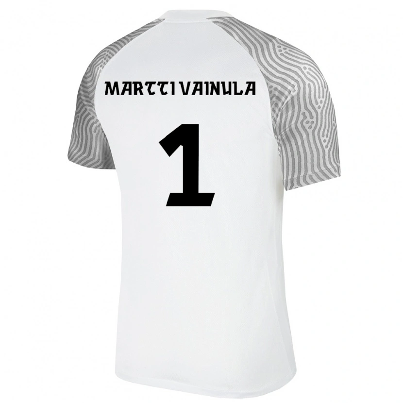 Danxen Dámské Estonsko Jan Martti Vainula #1 Bílá Šedá Daleko Hráčské Dresy 26-28 Dres