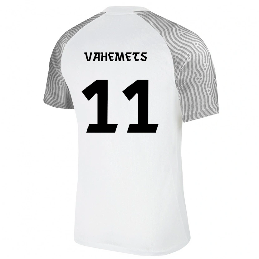 Danxen Dámské Estonsko Oskar Vahemets #11 Bílá Šedá Daleko Hráčské Dresy 26-28 Dres
