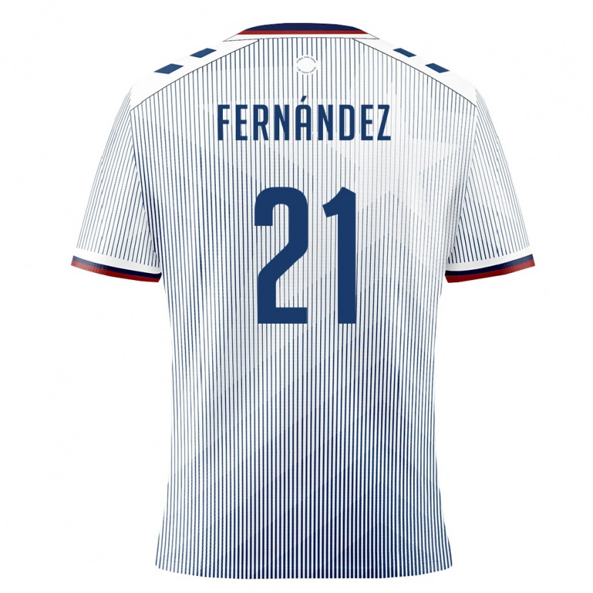 Danxen Dámské Portoriko Alejandro Fernández #21 Královská Modrá Bílá Daleko Hráčské Dresy 26-28 Dres