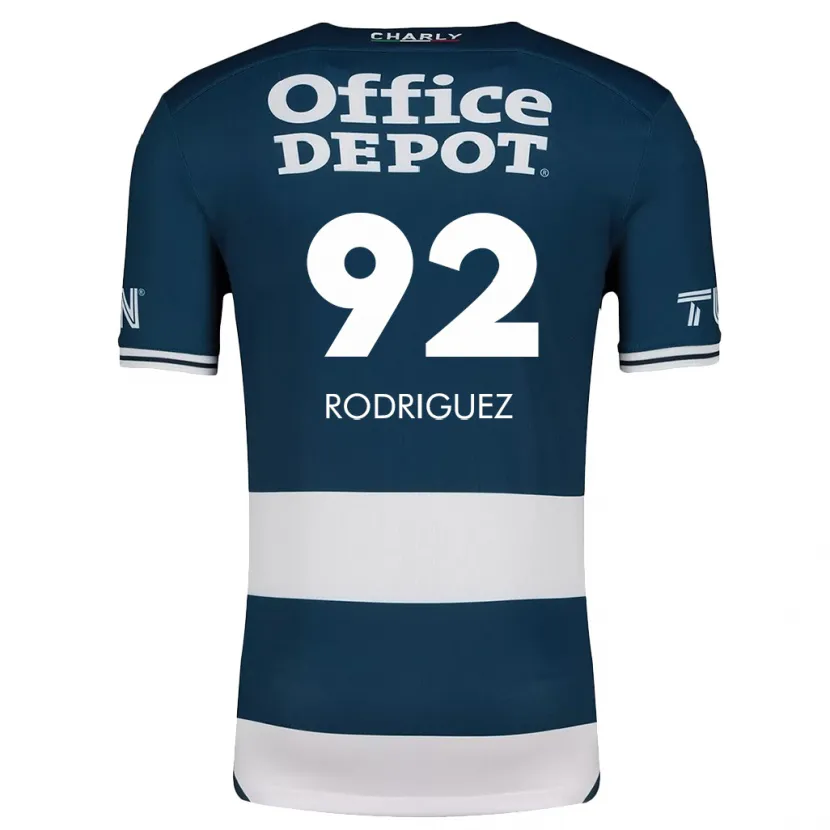 Danxen Dětské Sergio Rodríguez #92 Modrá Bílá Domů Hráčské Dresy 2024/25 Dres