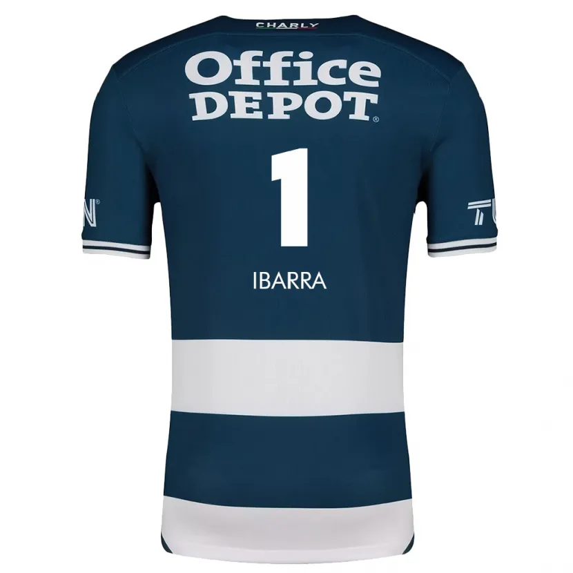 Danxen Dětské Fabiola Ibarra #1 Modrá Bílá Domů Hráčské Dresy 2024/25 Dres