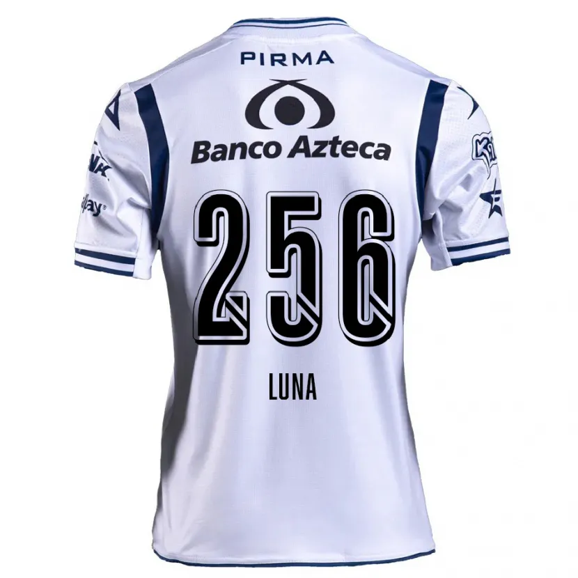 Danxen Dětské Ángel Luna #256 Bílá Námořnická Modrá Domů Hráčské Dresy 2024/25 Dres