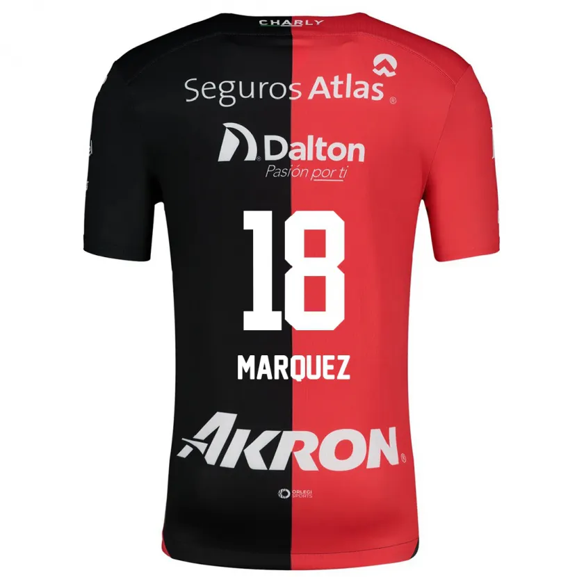 Danxen Dětské Jeremy Márquez #18 Červená Černá Domů Hráčské Dresy 2024/25 Dres