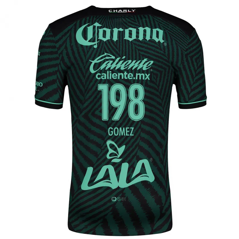 Danxen Dětské Isaác Gómez #198 Černá Zelená Daleko Hráčské Dresy 2024/25 Dres