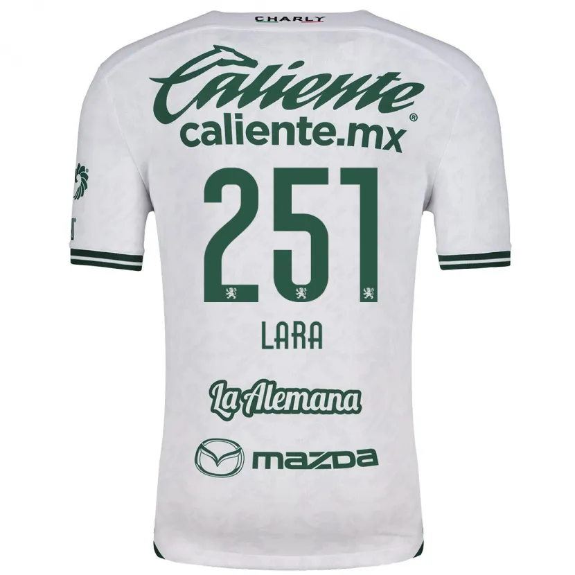 Danxen Dětské Tristán Lara #251 Bílá Zelená Daleko Hráčské Dresy 2024/25 Dres