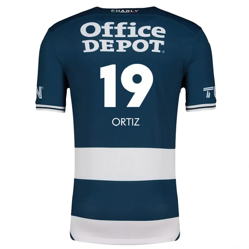 Danxen Pánské Celso Ortiz #19 Modrá Bílá Domů Hráčské Dresy 2024/25 Dres