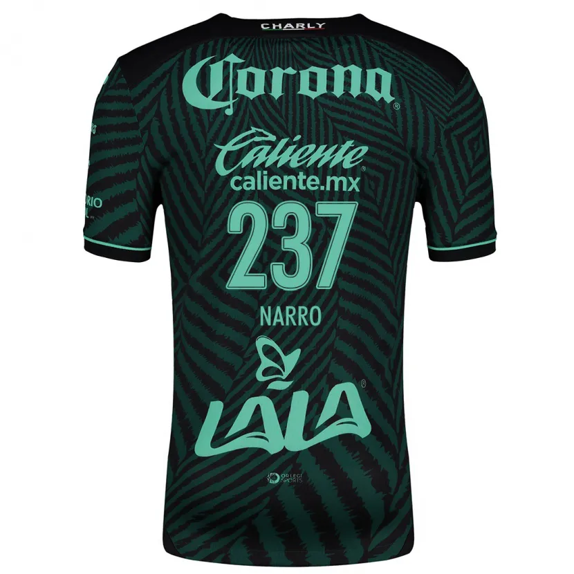 Danxen Pánské Ernesto Narro #237 Černá Zelená Daleko Hráčské Dresy 2024/25 Dres