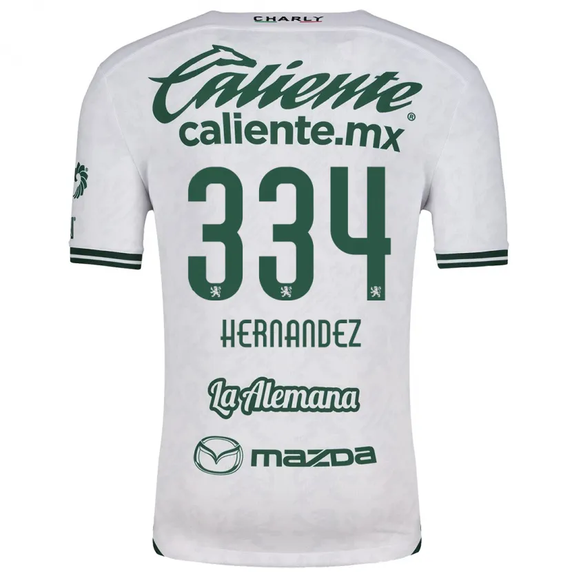 Danxen Pánské Alan Hernández #334 Bílá Zelená Daleko Hráčské Dresy 2024/25 Dres