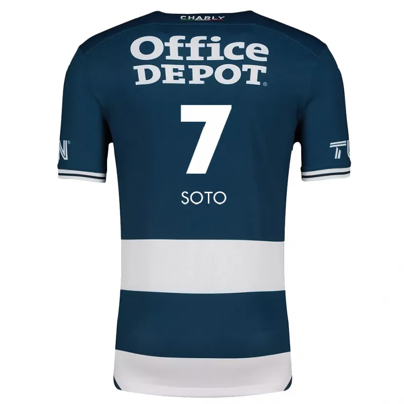 Danxen Dámské Alice Soto #7 Modrá Bílá Domů Hráčské Dresy 2024/25 Dres