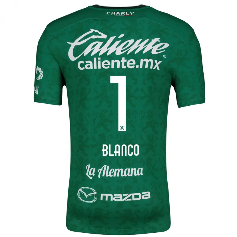 Danxen Dámské Alfonso Blanco #1 Zelená Bílá Domů Hráčské Dresy 2024/25 Dres