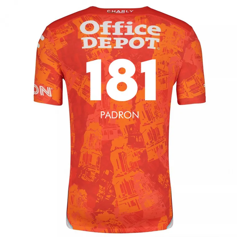Danxen Dámské Romeo Padrón #181 Oranžová Bílá Daleko Hráčské Dresy 2024/25 Dres