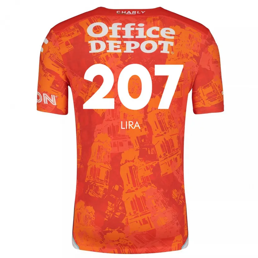 Danxen Dámské Almir Lira #207 Oranžová Bílá Daleko Hráčské Dresy 2024/25 Dres