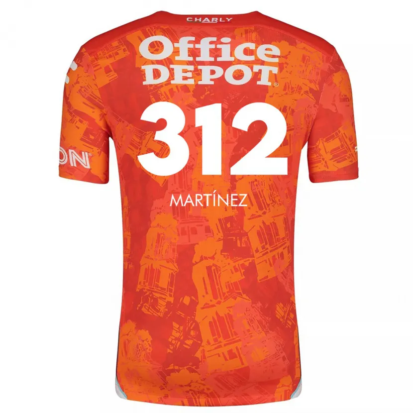 Danxen Dámské Ulises Martínez #312 Oranžová Bílá Daleko Hráčské Dresy 2024/25 Dres