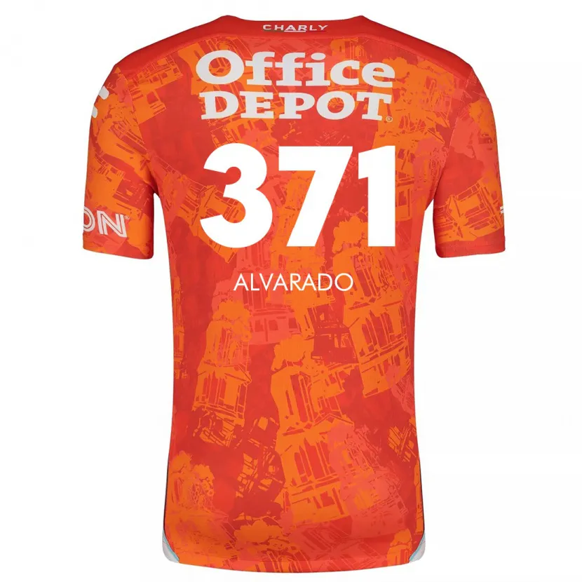 Danxen Dámské Brandon Alvarado #371 Oranžová Bílá Daleko Hráčské Dresy 2024/25 Dres