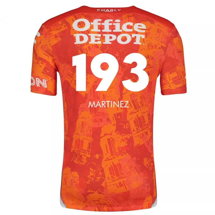 Danxen Dámské Pedro Martínez #193 Oranžová Bílá Daleko Hráčské Dresy 2024/25 Dres