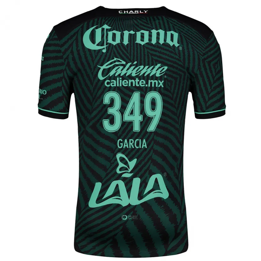 Danxen Dámské Diego García #349 Černá Zelená Daleko Hráčské Dresy 2024/25 Dres