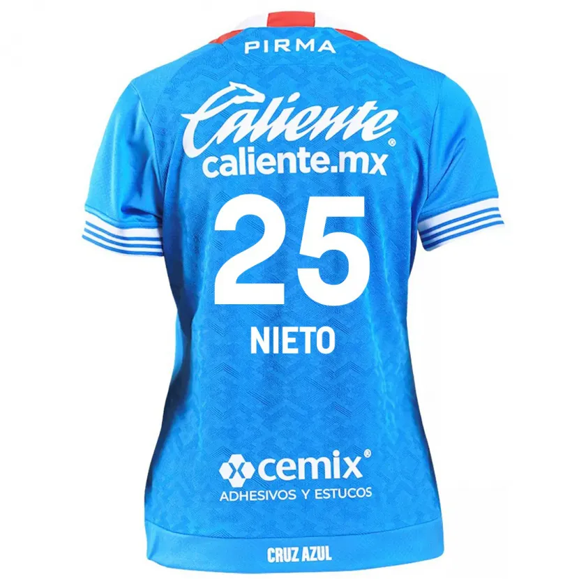 Danxen Dětské Natsidieli Nieto #25 Modrá Obloha Domů Hráčské Dresy 2024/25 Dres