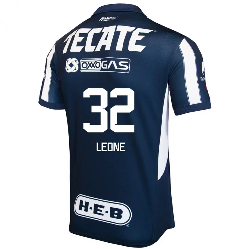Danxen Dětské Tony Leone #32 Modrá Červená Bílá Domů Hráčské Dresy 2024/25 Dres
