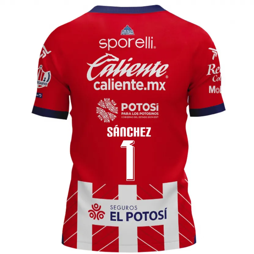 Danxen Dětské Andrés Sánchez #1 Červená Bílá Domů Hráčské Dresy 2024/25 Dres