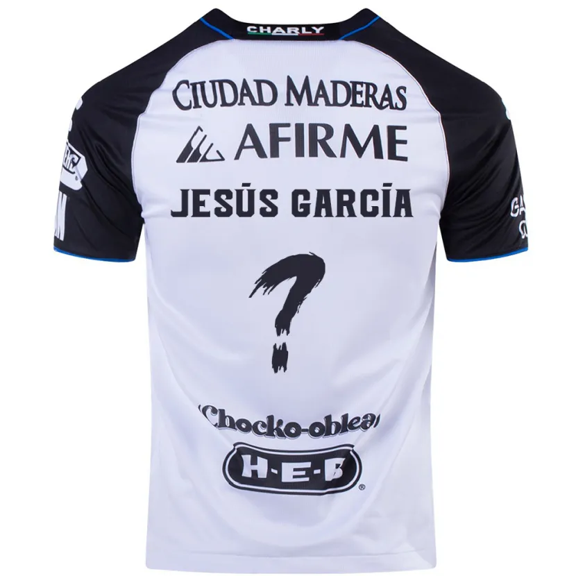 Danxen Dětské Jesús García #0 Černá Modrá Domů Hráčské Dresy 2024/25 Dres