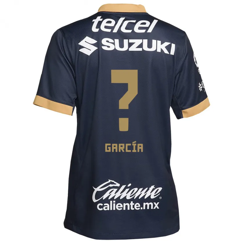 Danxen Dětské Stanley García #0 Obsidián Zlato Bílá Daleko Hráčské Dresy 2024/25 Dres