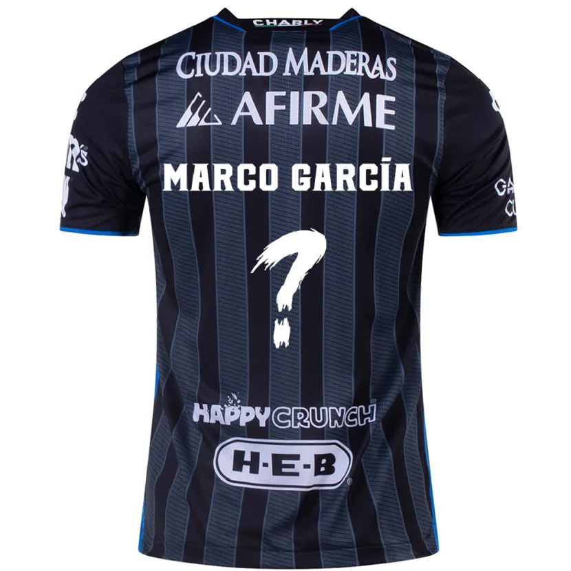 Danxen Dětské Marco García #0 Bílý Černý Daleko Hráčské Dresy 2024/25 Dres