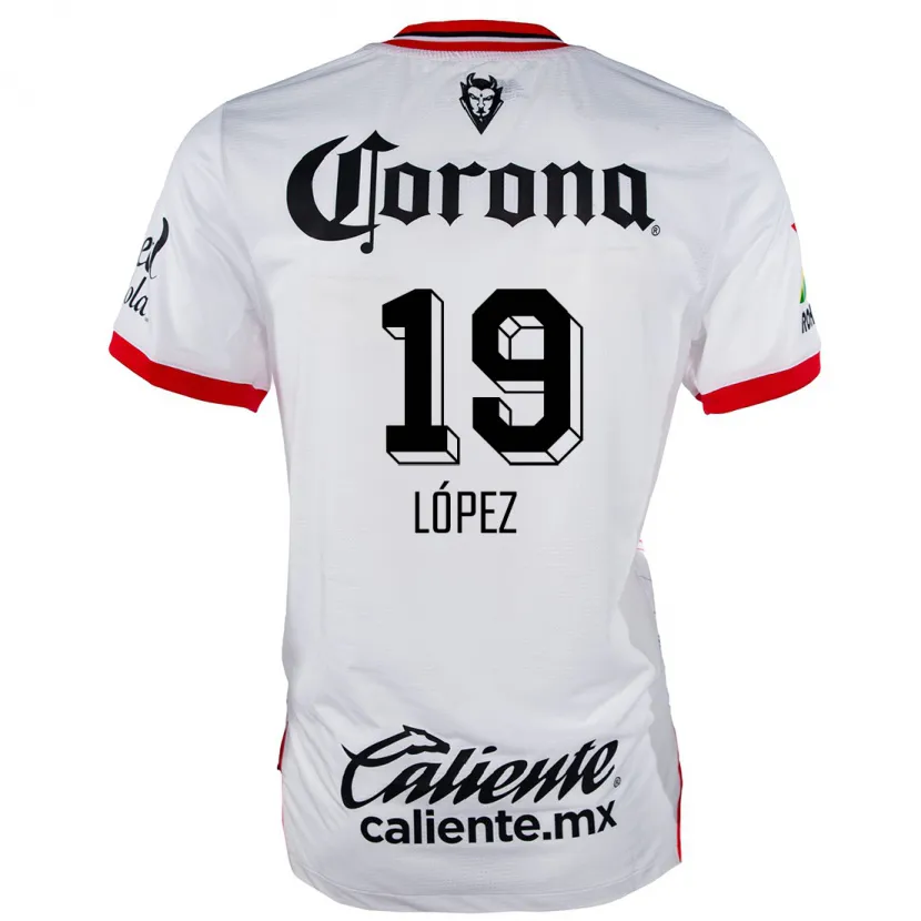 Danxen Dětské Iván López #19 Bílá Červená Daleko Hráčské Dresy 2024/25 Dres
