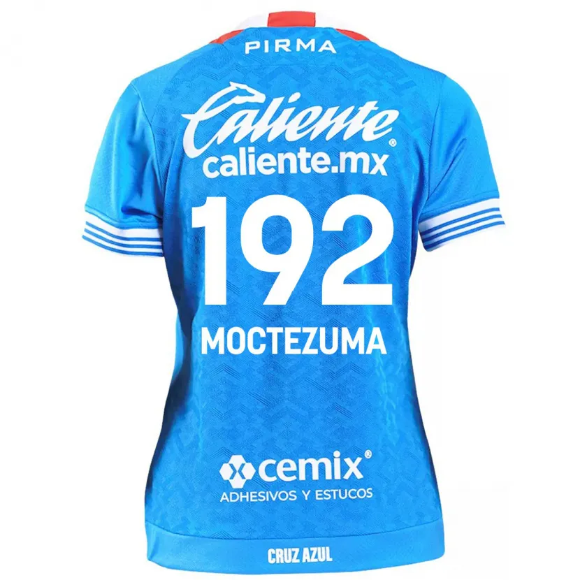 Danxen Pánské Brayan Moctezuma #192 Modrá Obloha Domů Hráčské Dresy 2024/25 Dres