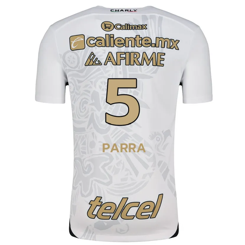Danxen Pánské Rodrigo Parra #5 Bílý Černý Daleko Hráčské Dresy 2024/25 Dres