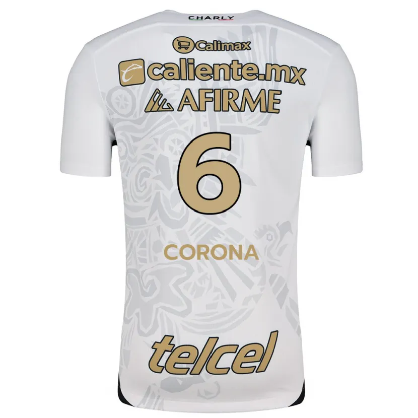 Danxen Pánské Joe Corona #6 Bílý Černý Daleko Hráčské Dresy 2024/25 Dres