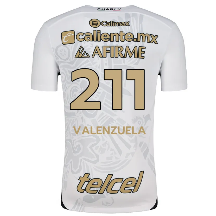 Danxen Pánské Aldieri Valenzuela #211 Bílý Černý Daleko Hráčské Dresy 2024/25 Dres