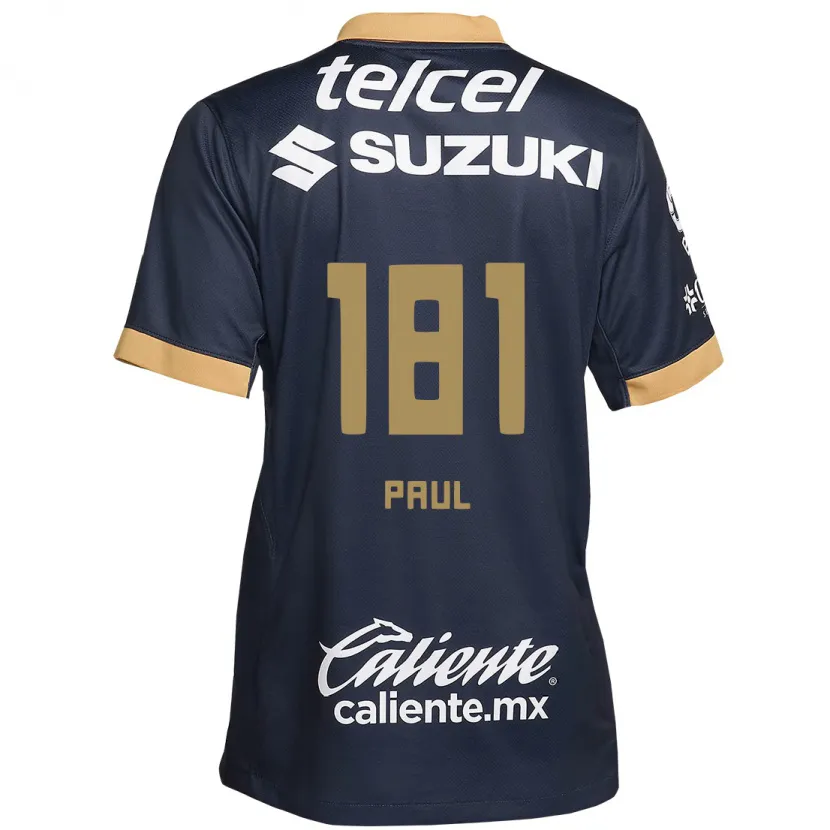 Danxen Dámské Miguel Paul #181 Obsidián Zlato Bílá Daleko Hráčské Dresy 2024/25 Dres