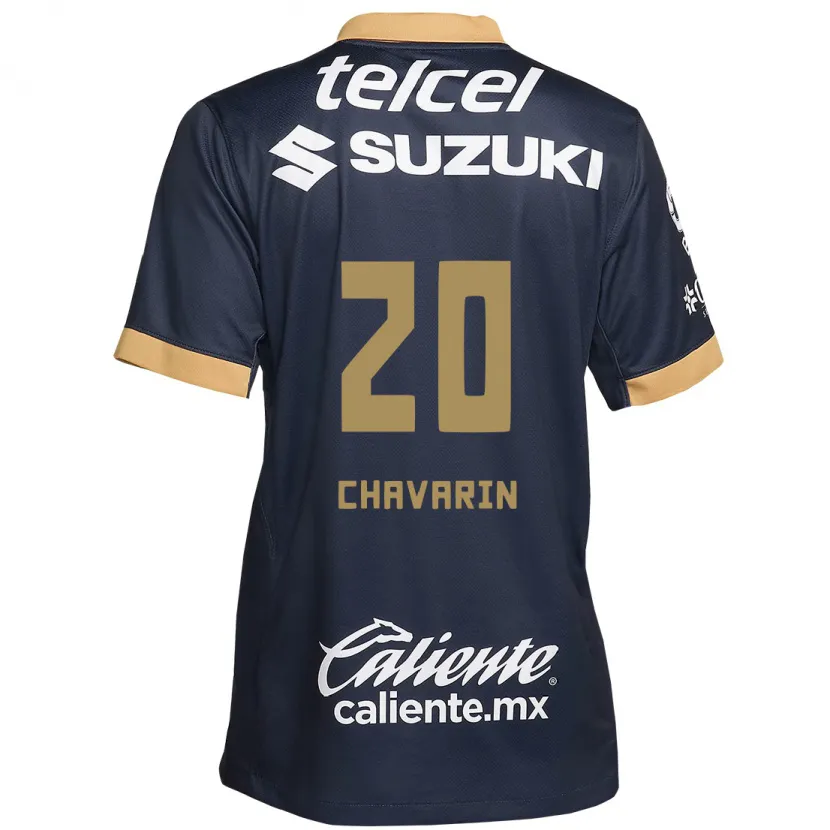 Danxen Dámské Aerial Chavarin #20 Obsidián Zlato Bílá Daleko Hráčské Dresy 2024/25 Dres