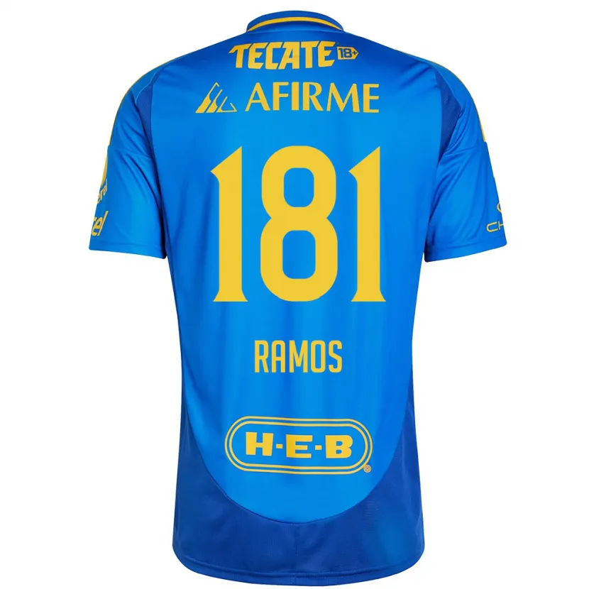Danxen Dámské Anthony Ramos #181 Modrá Žlutá Daleko Hráčské Dresy 2024/25 Dres
