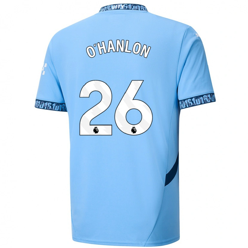 Danxen Dětské Tara O'hanlon #26 Námořnická Modř Domů Hráčské Dresy 2024/25 Dres