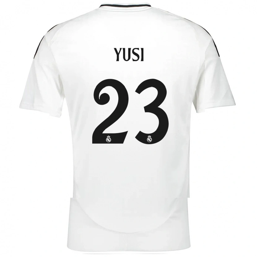 Danxen Dětské Youssef Enríquez #23 Bílý Domů Hráčské Dresy 2024/25 Dres